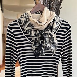 Peruvian Connection dress and coordinating scarf